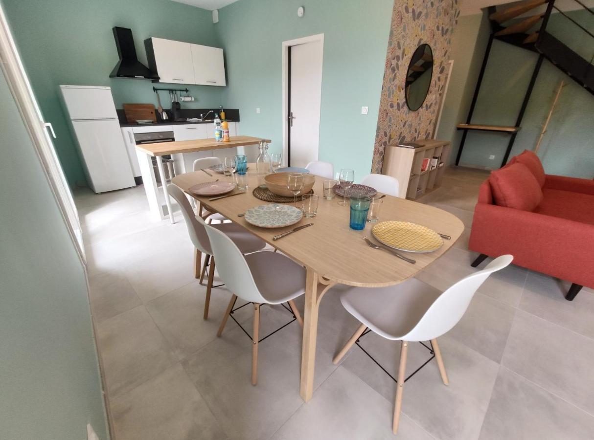 Colormix 3 Etoiles - 95M2 Plein Centre - Ensoleille Climatise Lägenhet Mèze Exteriör bild